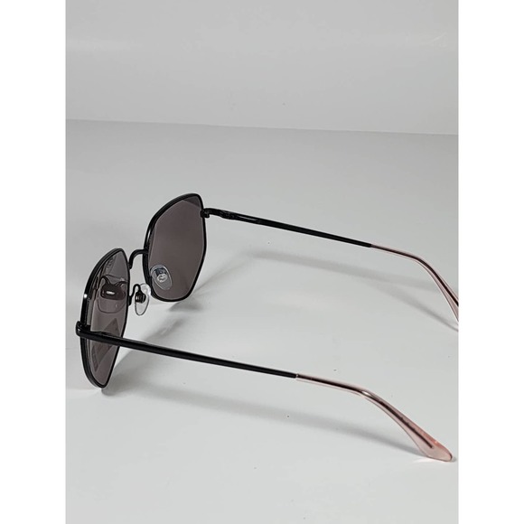 Foster Grant Geometric Alternative Black Metal Mirrored Sunglasses 52195FGX001 - Picture 4 of 11